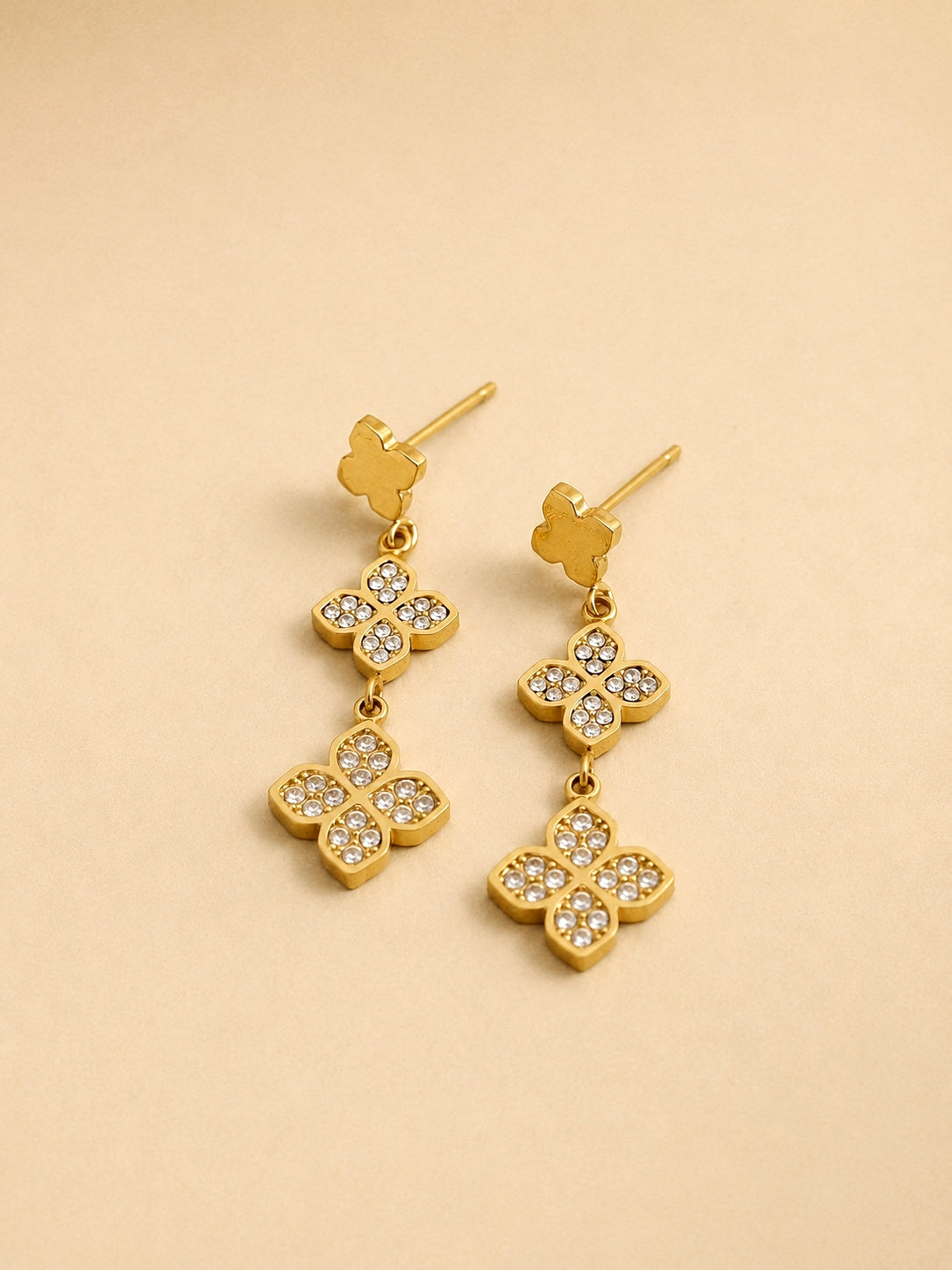 Monica Clover Earrings