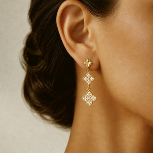 Monica Clover Earrings