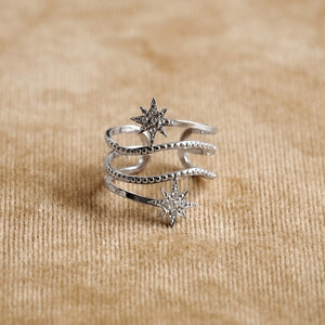Helena Two Star Ring