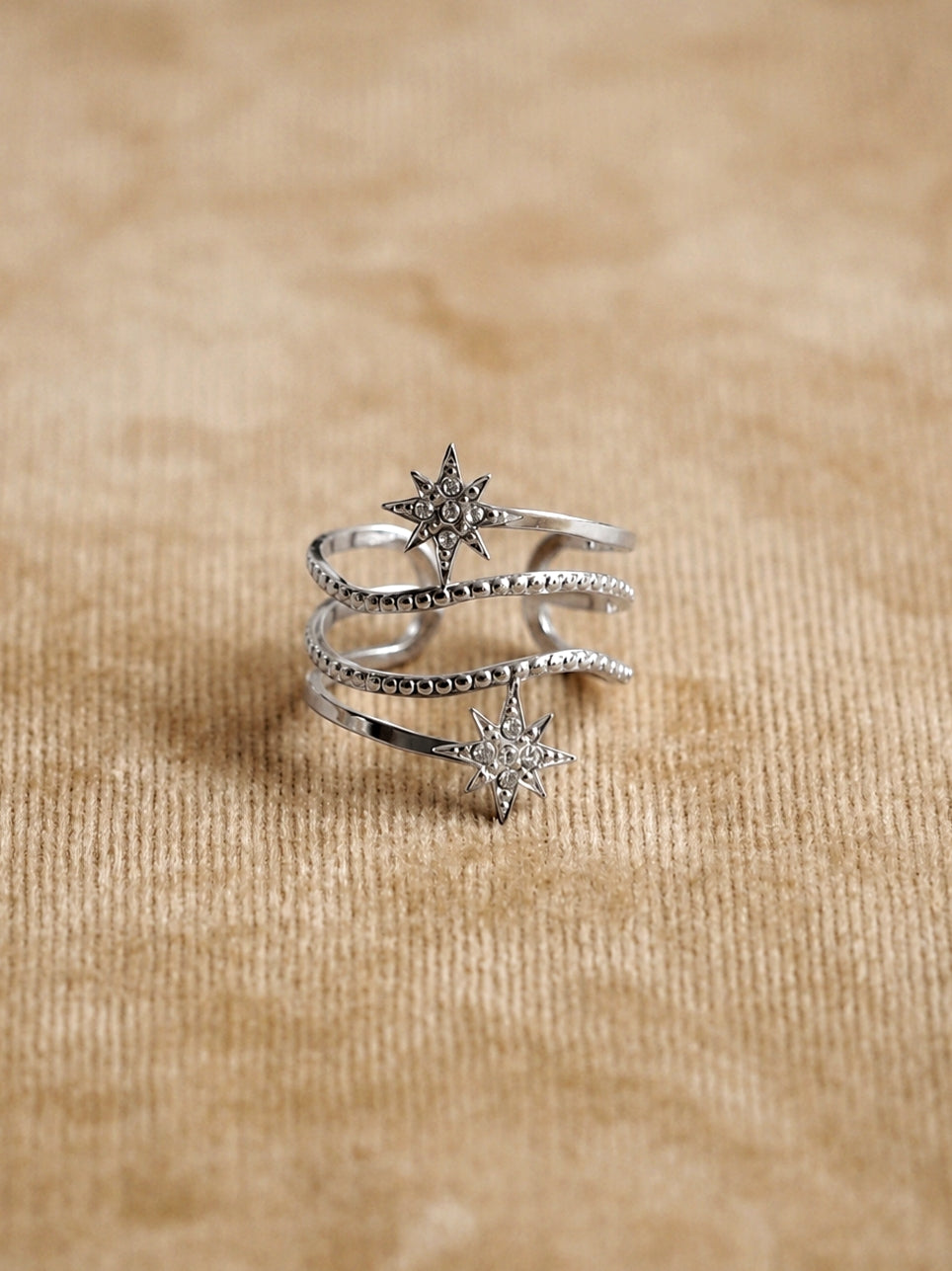 Helena Two Star Ring