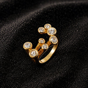 Unique Patricia Cristal Ring