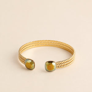 Mirage Swarovski Open Bangle