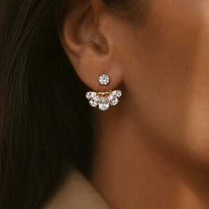 Suzanne Earrings with Zirconia