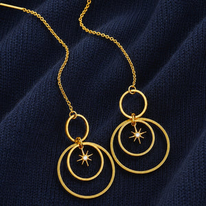 Orbit Earrings in Gold / Sparkle Limited Collection
