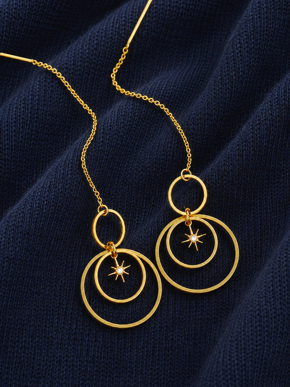 Orbit Earrings in Gold / Sparkle Limited Collection