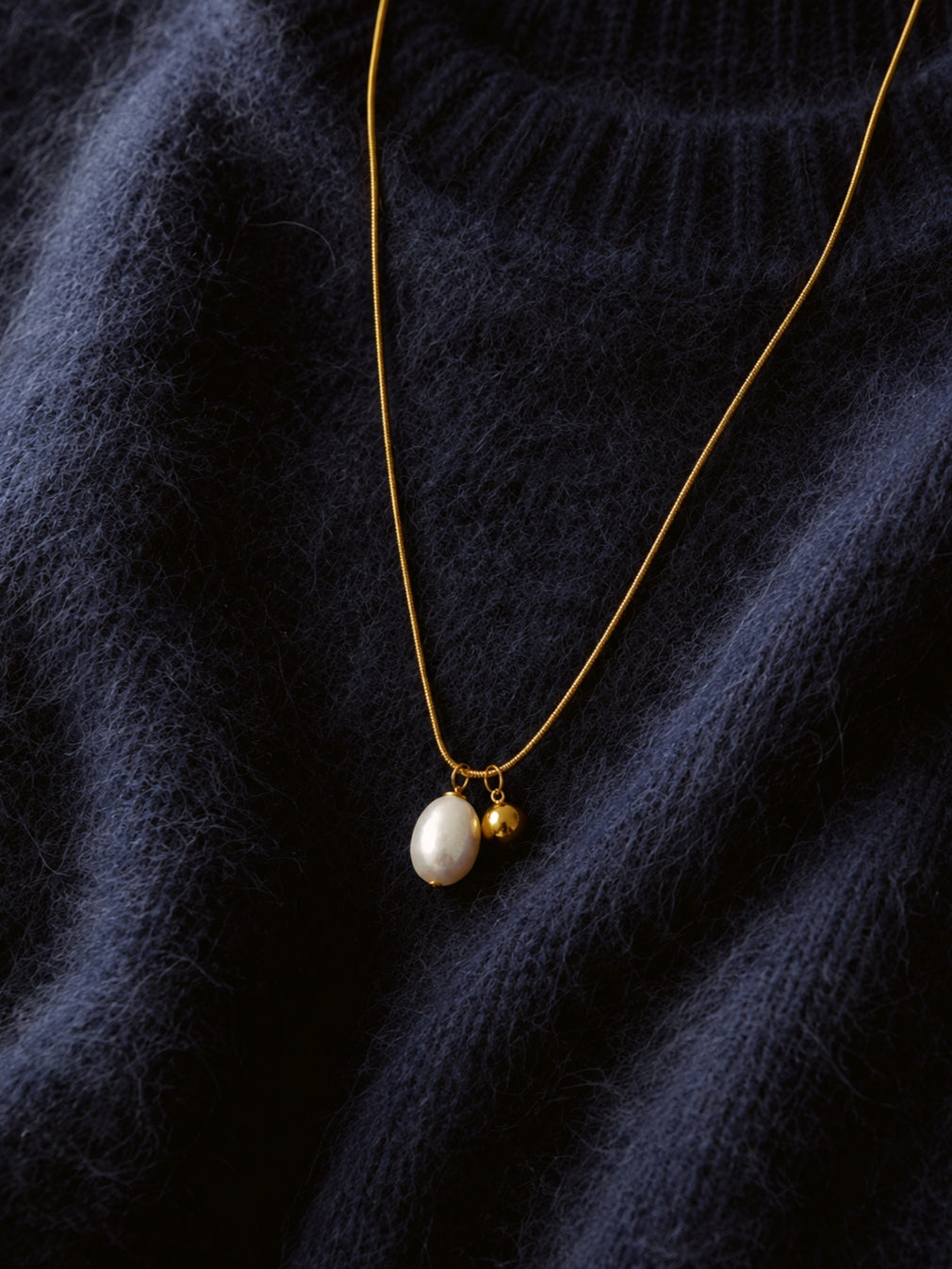 Delicate Pearl Necklace