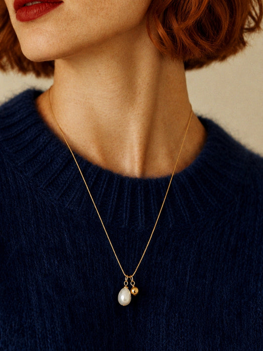 Delicate Pearl Necklace