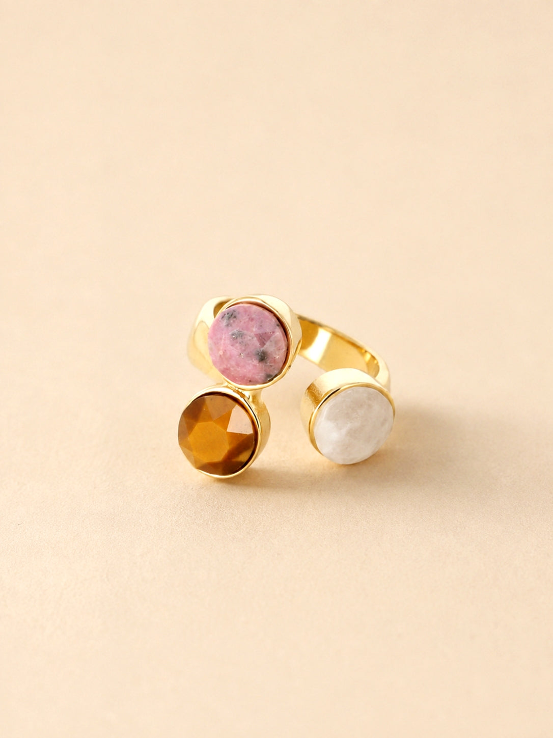 Gemstones & Swarovski Stone Ring