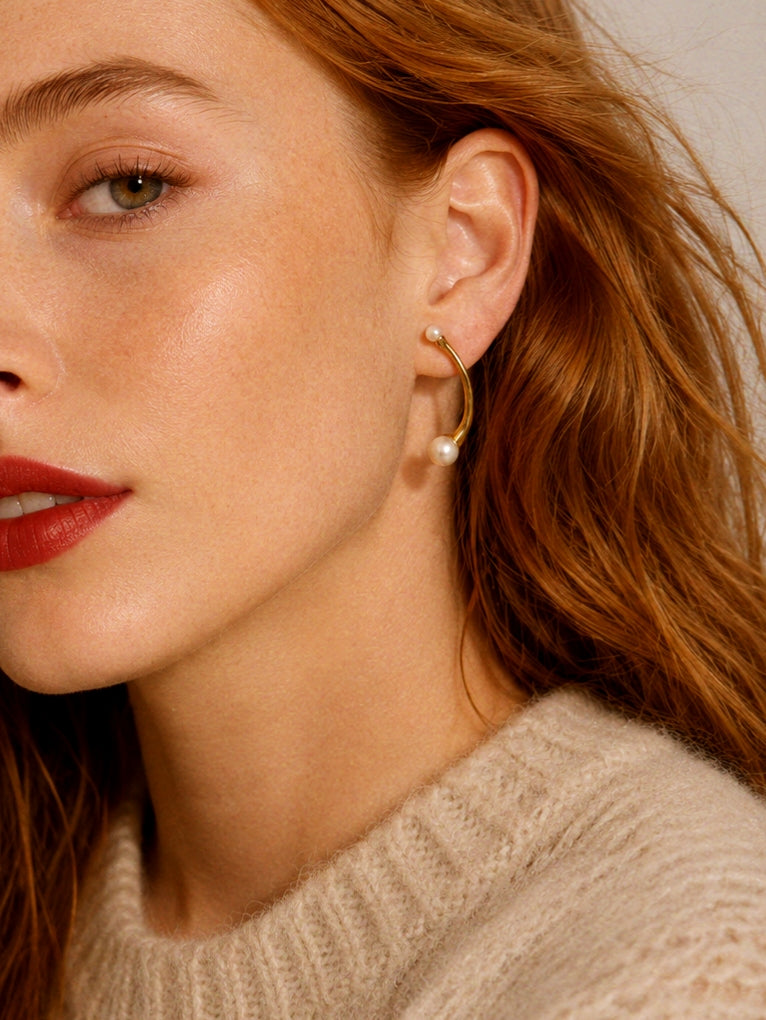 Zoelle Pearl Earrings