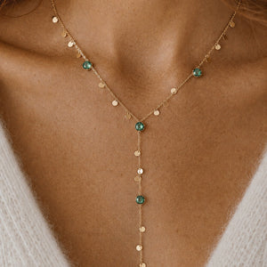 Lumira Necklace in Green