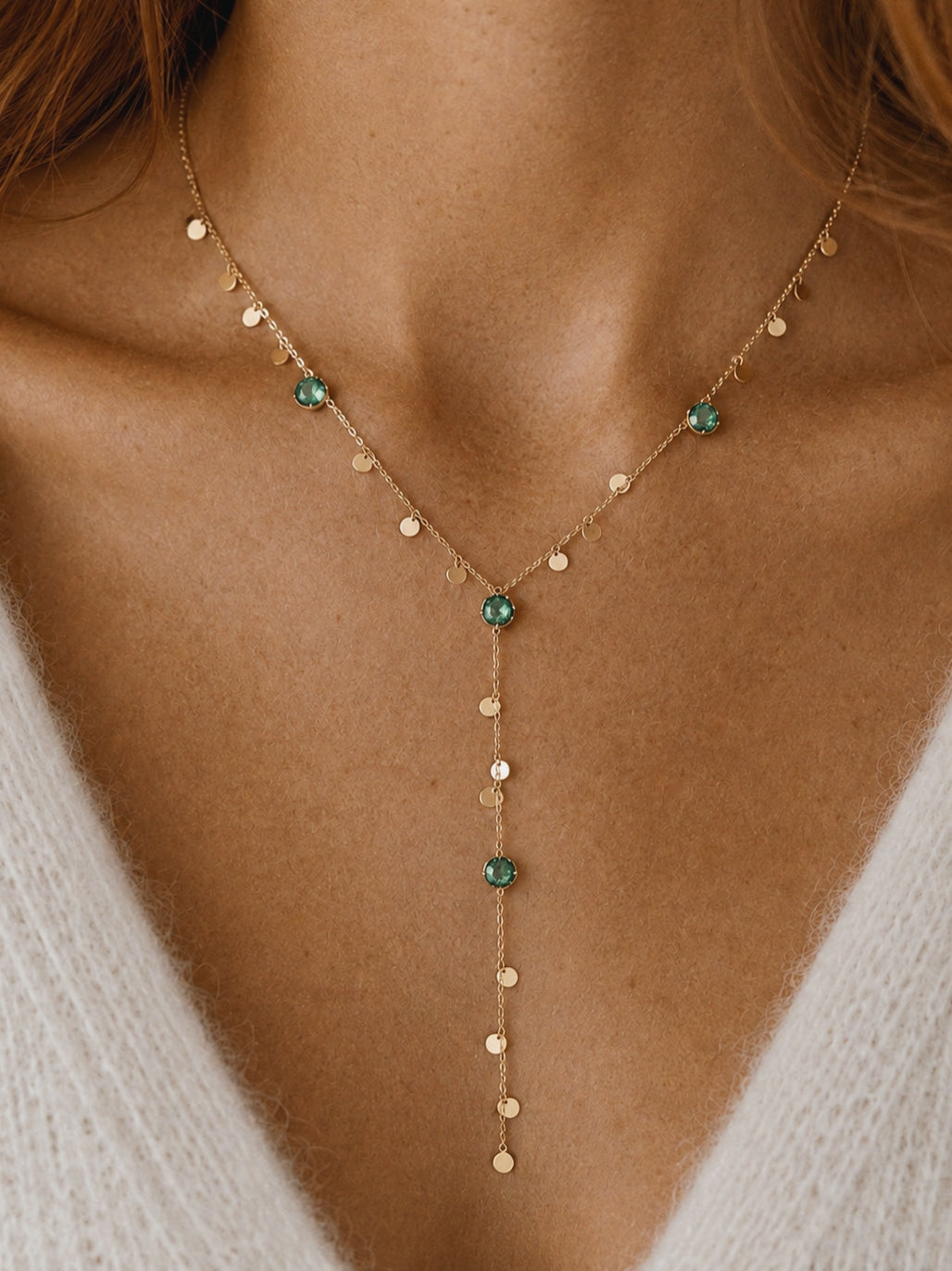 Lumira Necklace in Green