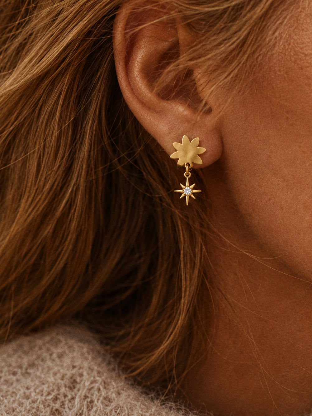Andrea Atlas Earrings