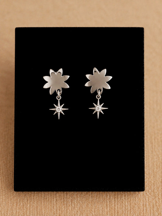 Atlas Limited Gift Earrings in Silver