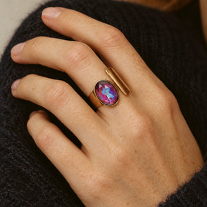 Sally Ring / Swarovski Stone