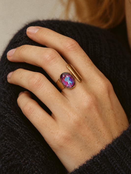 Sally Ring / Swarovski Stone