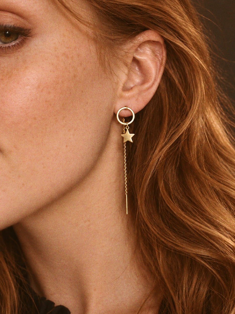 Rhiannon Star Earrings / Limited Edition