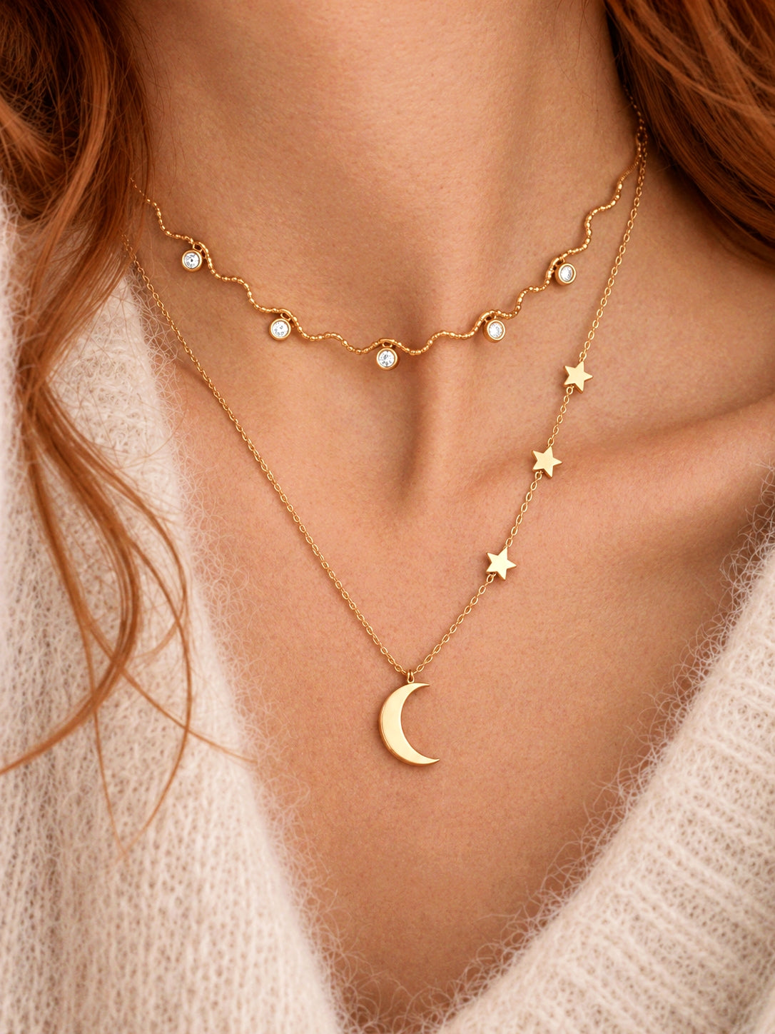 Winter Magic set of 2 Necklaces