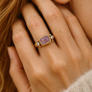 Sally Amethyst Ring