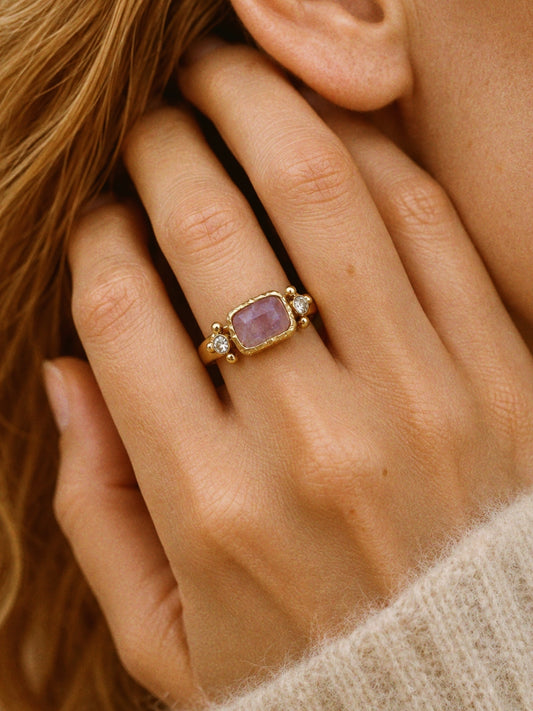 Sally Amethyst Ring