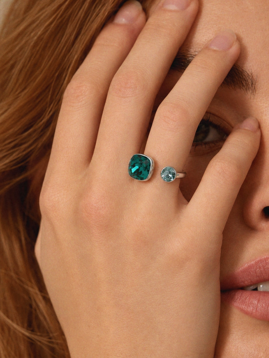 Emily Green Swarovski Ring