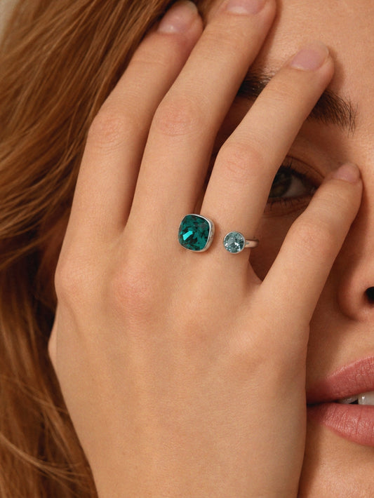 Emily Green Swarovski Ring
