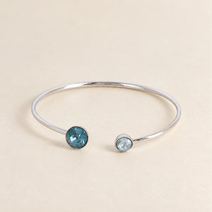 Emily Swarovski Open Bangle