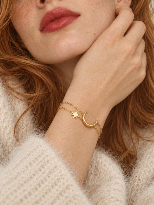 Midnight Wish Bracelet Gold