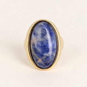 Statement Lapis Lazuli Ring