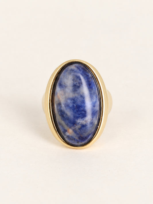 Statement Lapis Lazuli Ring