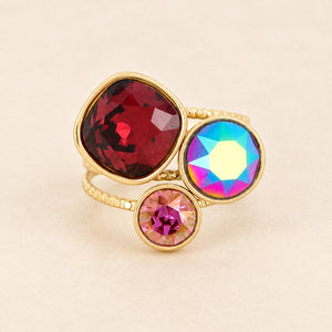 Lucie Swarovski Stone Ring