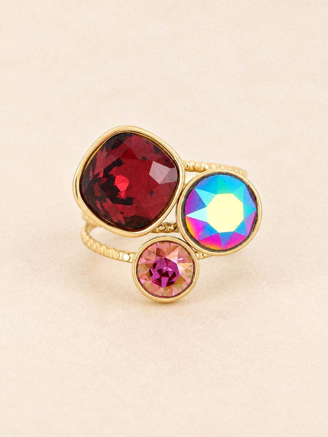 Lucie Swarovski Stone Ring