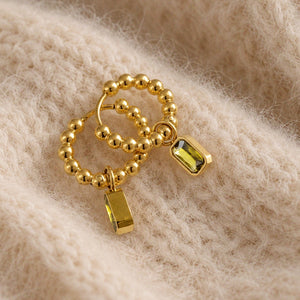 Alexandre Olive Green Hoops
