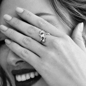 Gilly Constellation Ring Silver