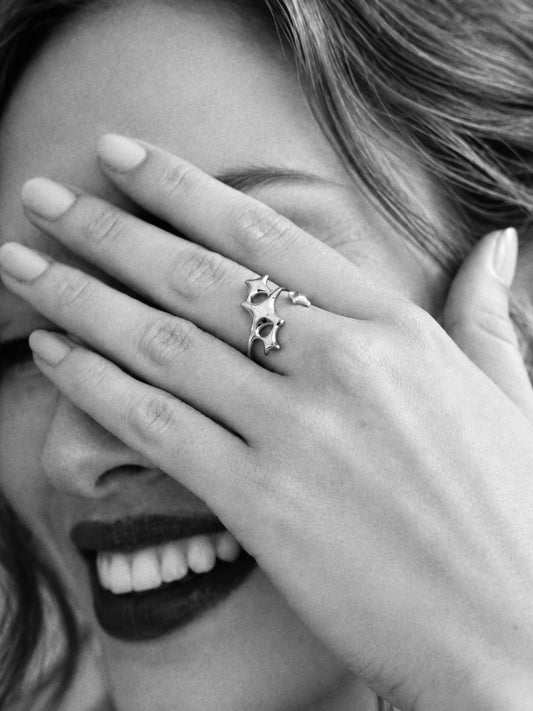 Gilly Constellation Ring Silver