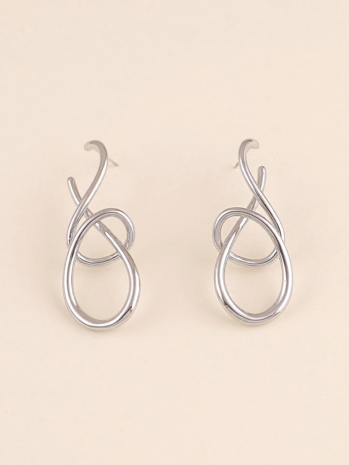 Cadence Earrings in Silver