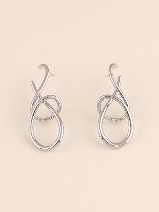 Cadence Earrings in Silver