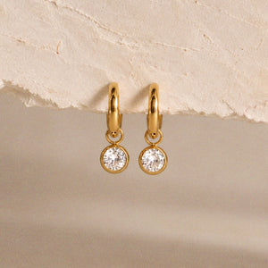 Aurora Crystal Hoops
