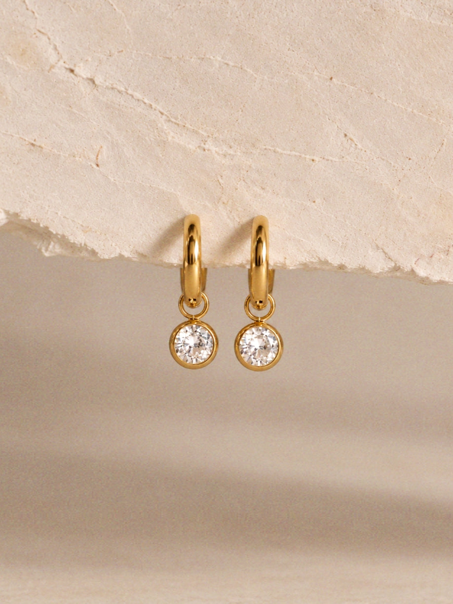 Aurora Crystal Hoops