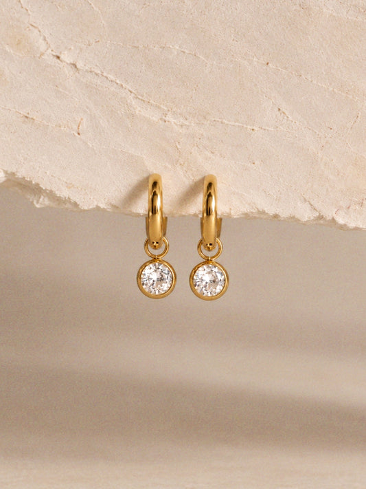 Aurora Crystal Hoops