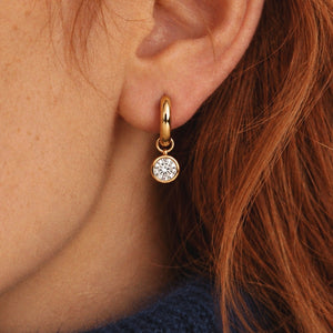 Aurora Crystal Hoops