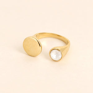 Manon Swarovski Ring White