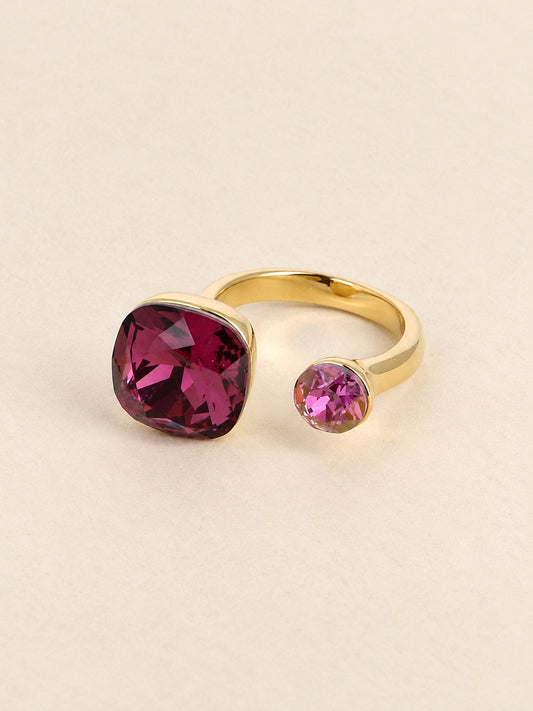 Penelope Pink Swarovski Ring