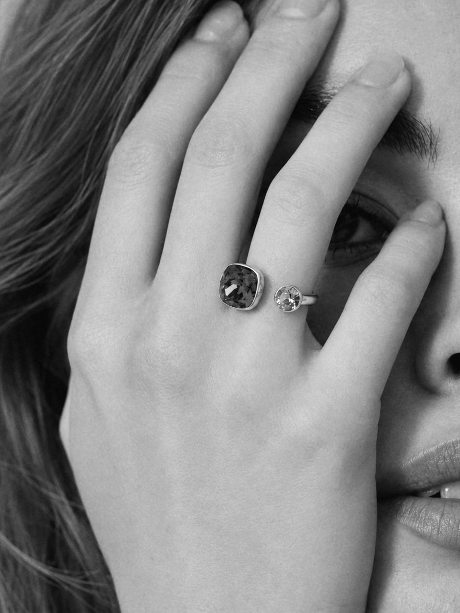 Penelope Pink Swarovski Ring