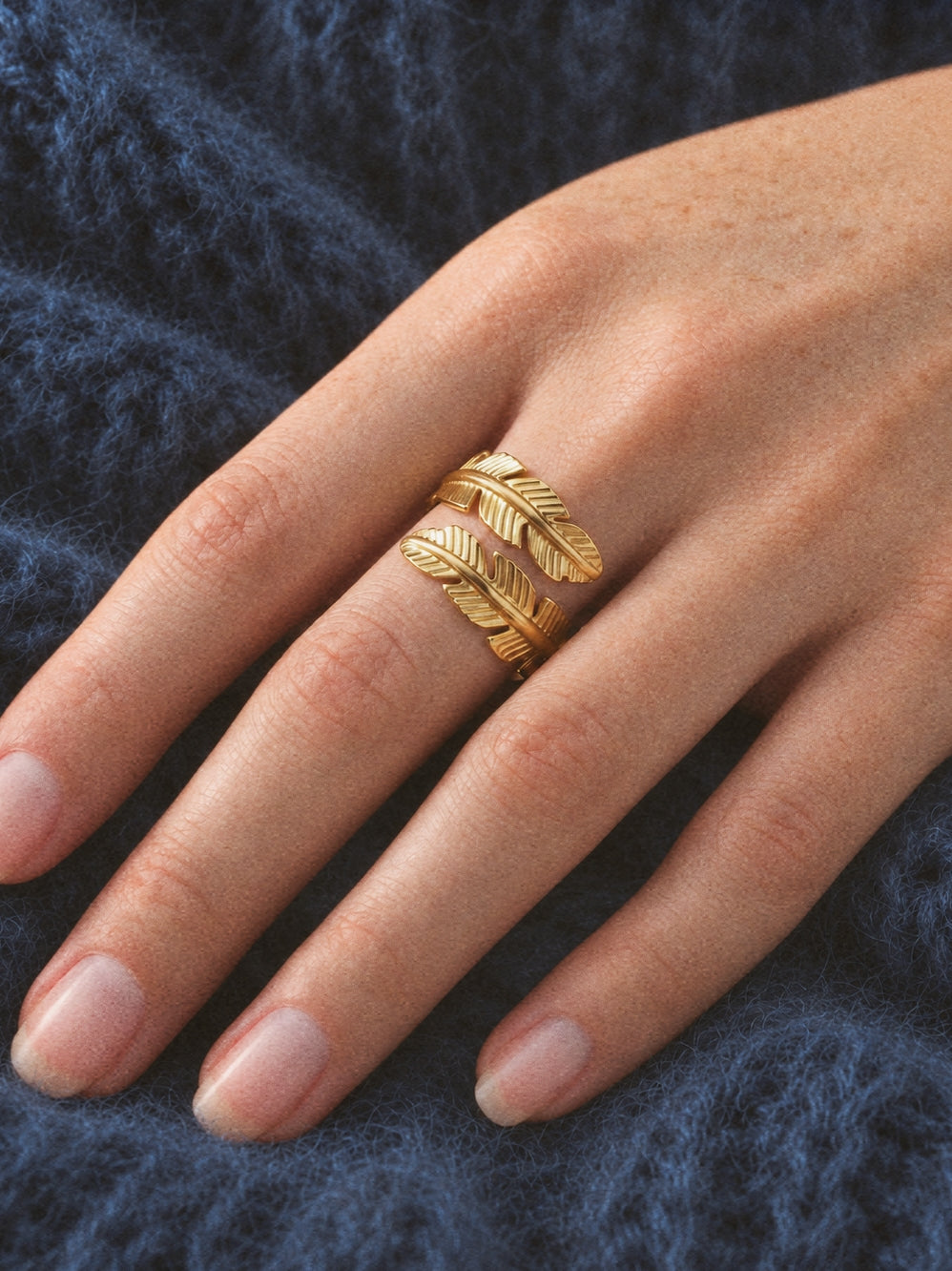 Angela Feather Ring