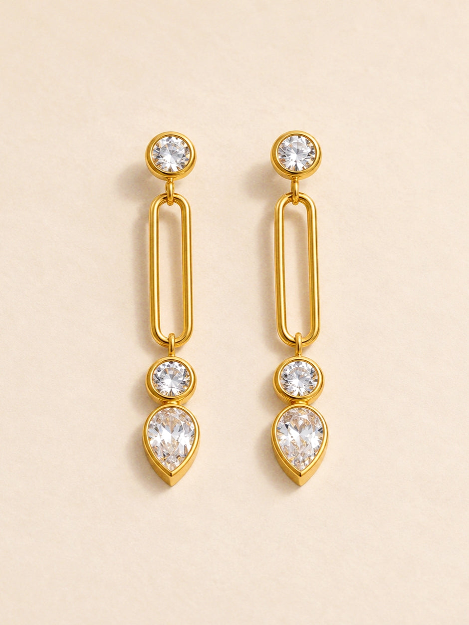 Taylor Crystal Earrings