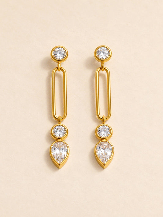 Taylor Crystal Earrings