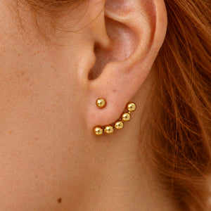 Denise Ball Earrings in Gold