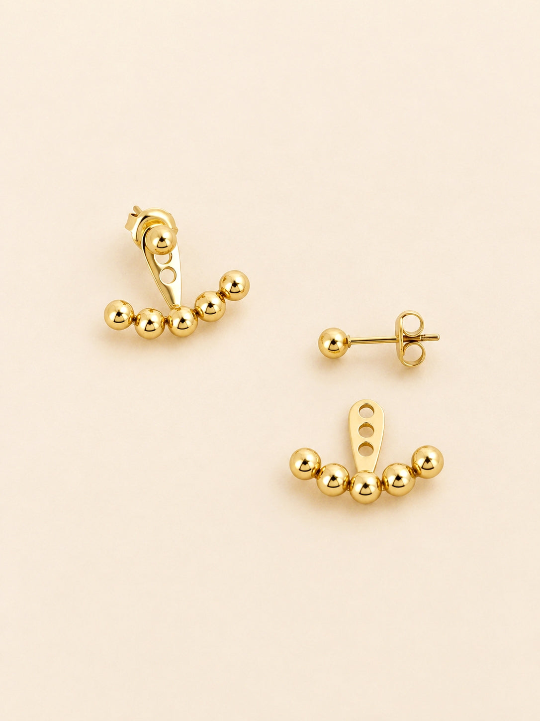 Denise Ball Earrings in Gold