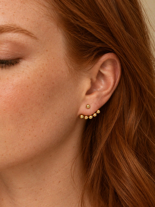 Denise Ball Earrings in Gold