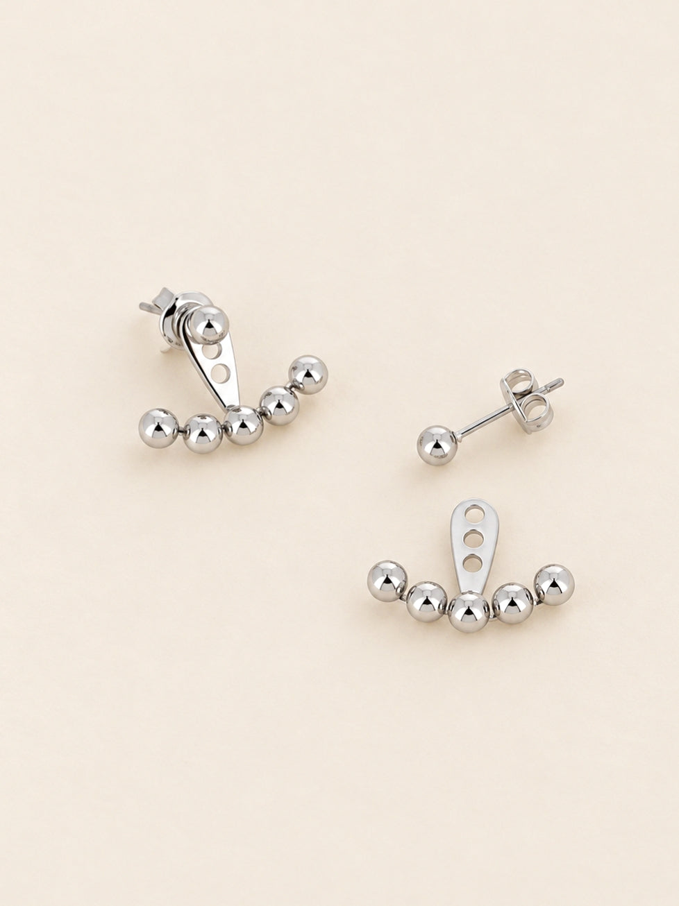 Denise Ball Earrings in Silver